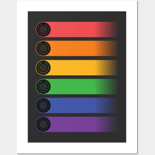 Light Disc Pride Posters and Art